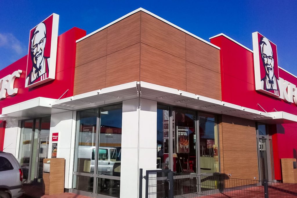 Projekte: KFC-Restaurant in Euskirchen (2015) - Systemgastronomie-Neubau in 6 Monaten