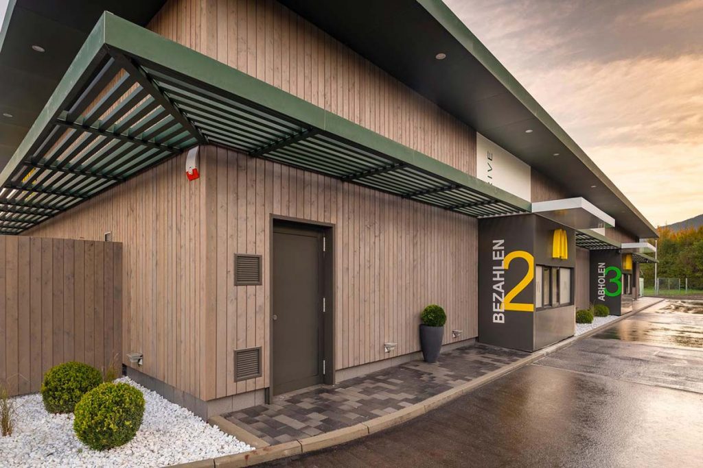 Projekte: Neubau McDonald's Restaurant Kiefersfelden