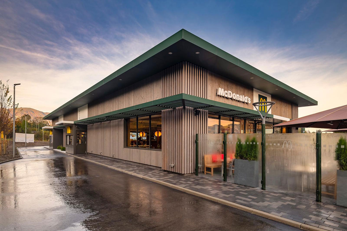Neubau McDonald's Restaurant Kiefersfelden