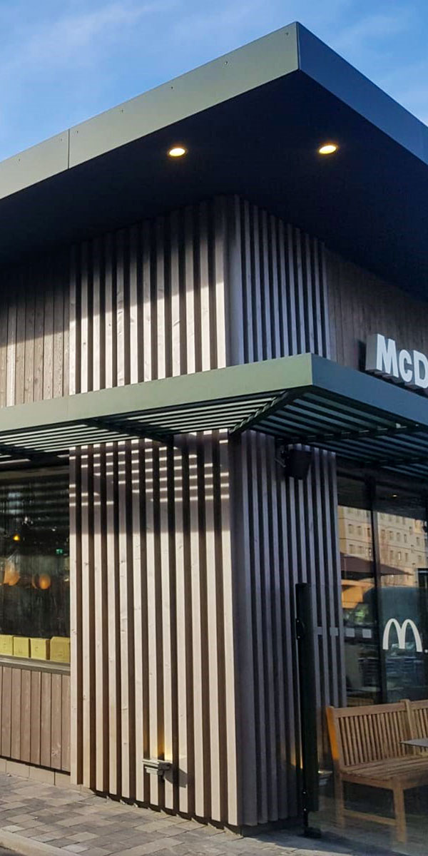 Neubau McDonald's Restaurant Kiefersfelden